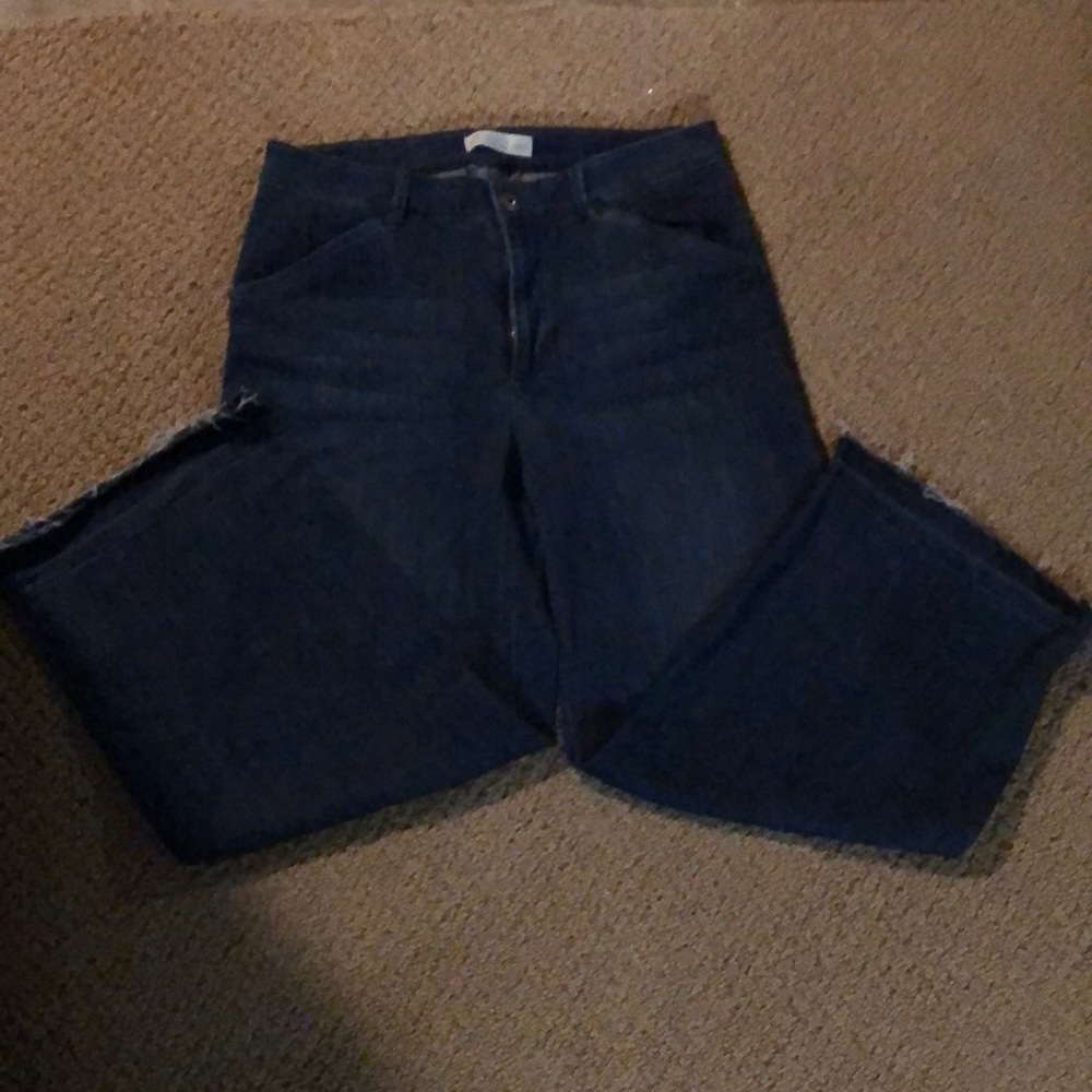 J Jill full leg cropped jeans